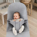 Hamaca Bliss BabyBjörn gris claro jersey 3d gris oscuro - imagen 2