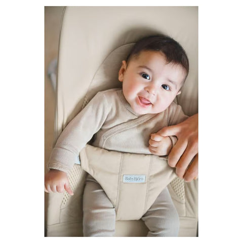 Hamaca Bliss BabyBjörn Tri-Fabric Beige claro