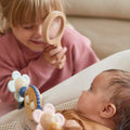 Hamaca Bliss BabyBjörn Tri-Fabric Beige claro