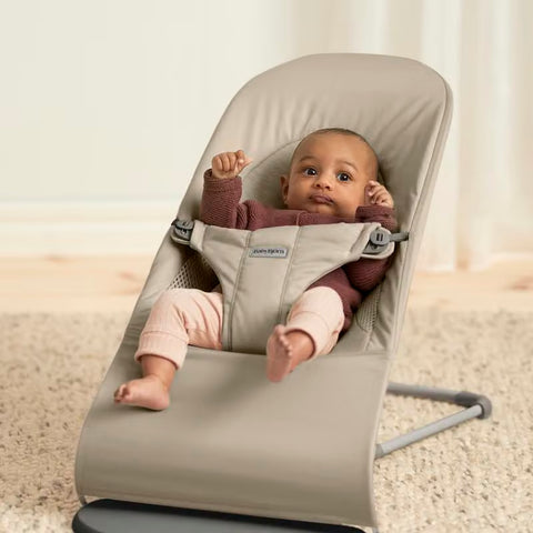 Hamaca Bliss BabyBjörn Tri-Fabric Gris arena