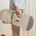 Hamaca Bliss BabyBjörn Tri-Fabric Gris arena