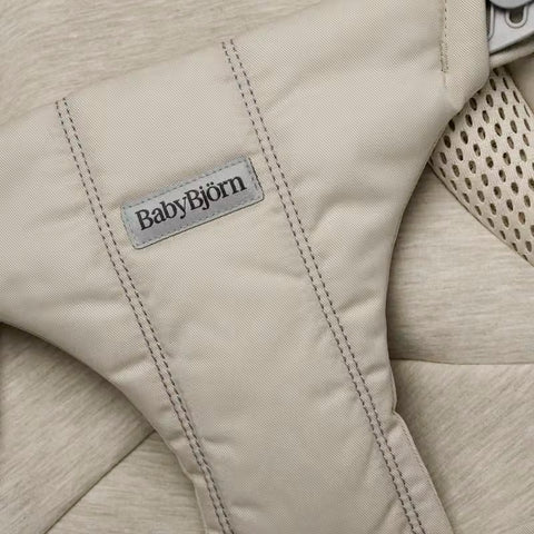 Hamaca Bliss BabyBjörn Tri-Fabric Gris arena
