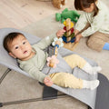 Hamaca Bliss BabyBjörn Tri-Fabric Gris Claro