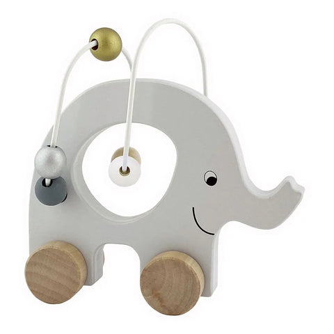 Elefante de arrastre con abacus Jabadabado