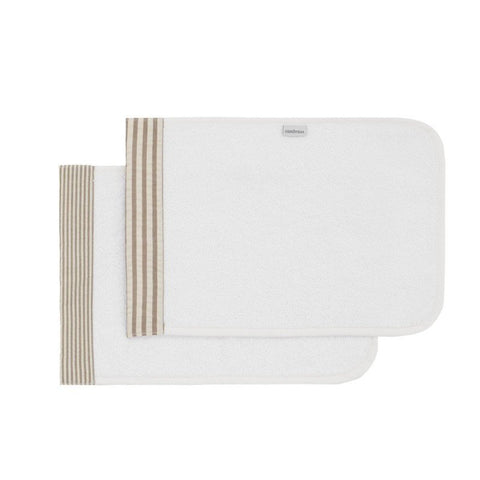 Juego de 2 Toallitas Derby Beige Cambrass