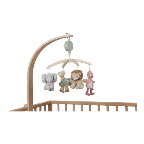 Móvil Musical de Madera Safari Friends Little Dutch - imagen 2