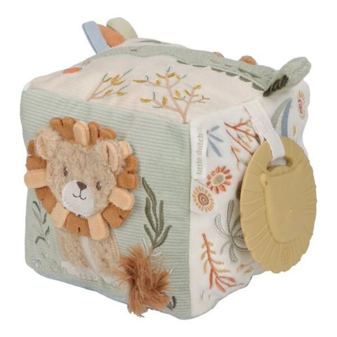 Cubo Blandito de Actividades Safari Friends Little Dutch - imagen 1