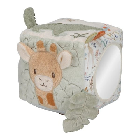 Cubo Blandito de Actividades Safari Friends Little Dutch - imagen 2