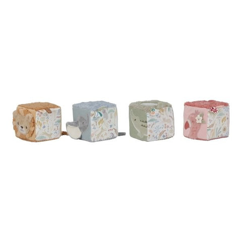 Cubos Blanditos Apilables Safari Friends Little Dutch - imagen 4