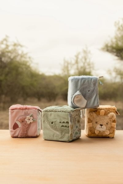 Cubos Blanditos Apilables Safari Friends Little Dutch - imagen 5