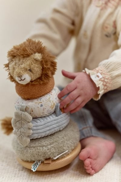 Apilador de Anillos Blanditos Safari Friends Little Dutch - imagen 5