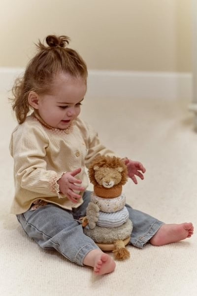 Apilador de Anillos Blanditos Safari Friends Little Dutch - imagen 8