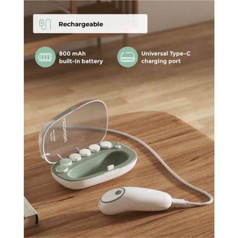 Lima Eléctrica para Uñas de Bebé Momcozy