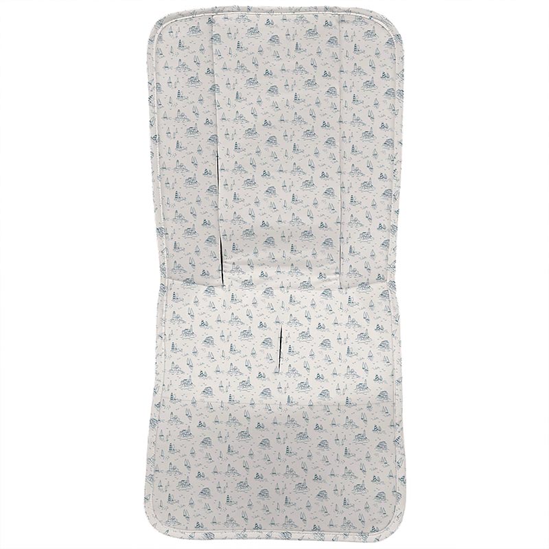 Colchoneta recta silla bebé Marinero Dydados