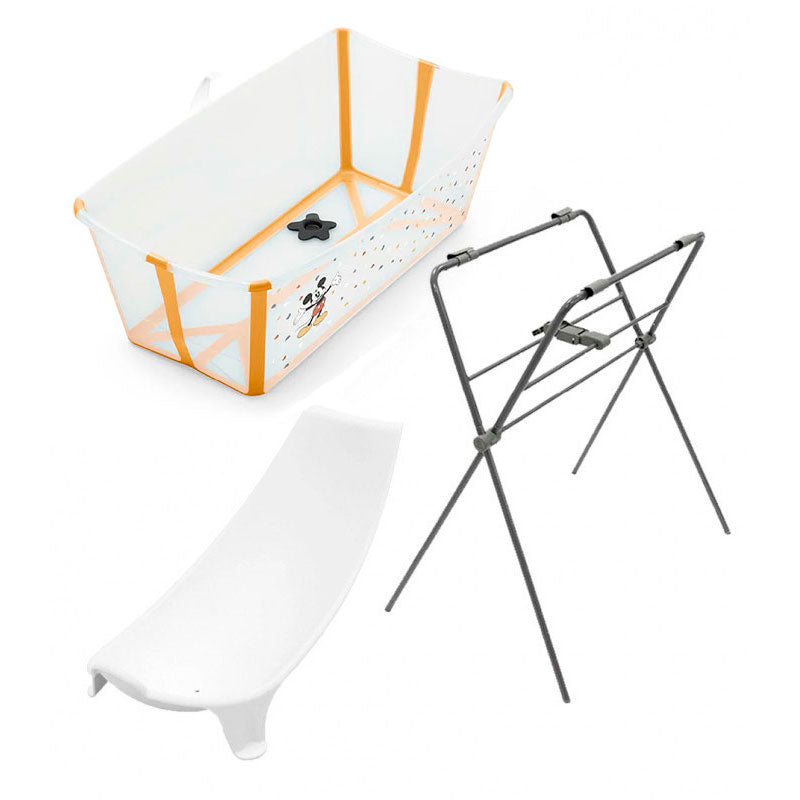 Pack bañera plegable flexi bath Stokke + soporte + asiento