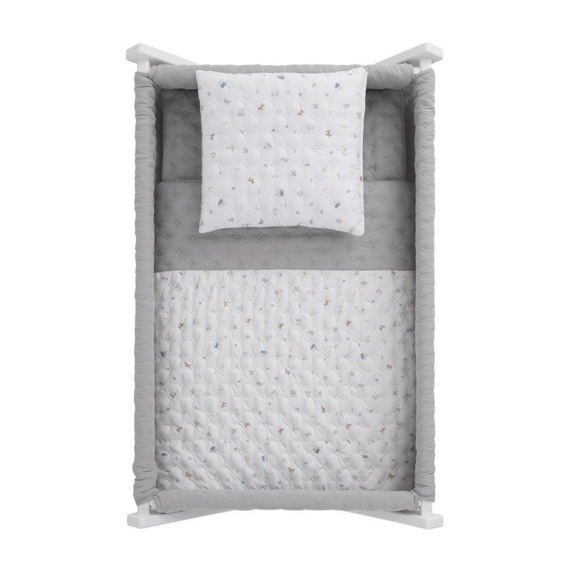 Minicuna tijera madera "House" Cambrass