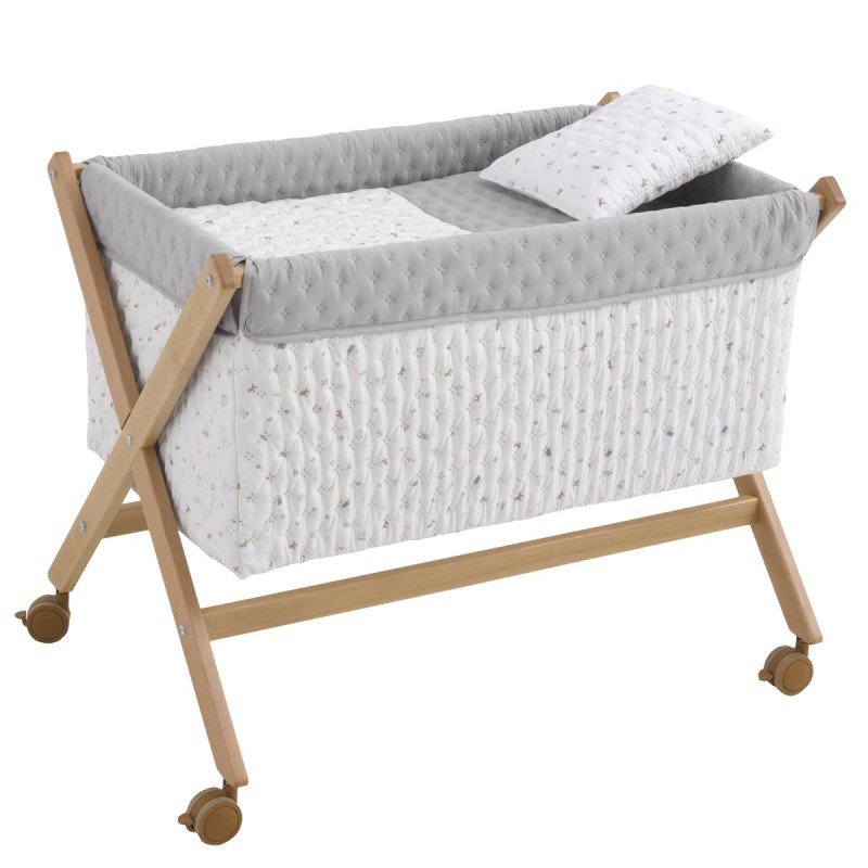 Minicuna tijera madera "House" Cambrass