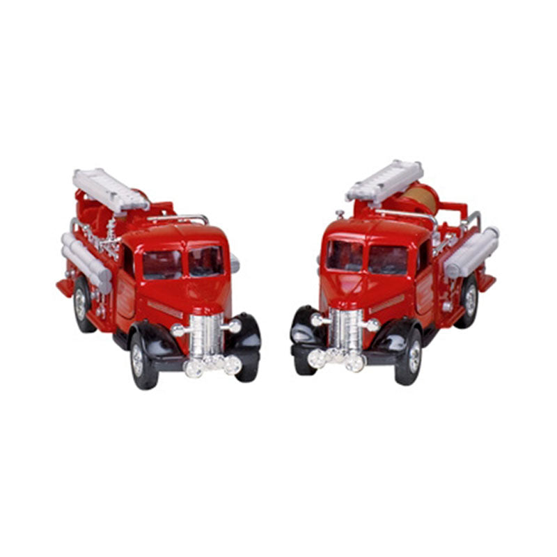 Camión de bomberos clásico de hojalata Goki