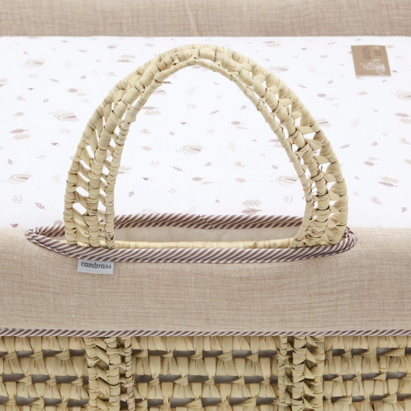 Moisés de palma acolchado "UNE Greeny" Cambrass