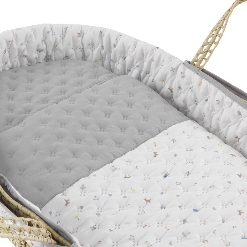 Moisés de palma acolchado "UNE House" Cambrass