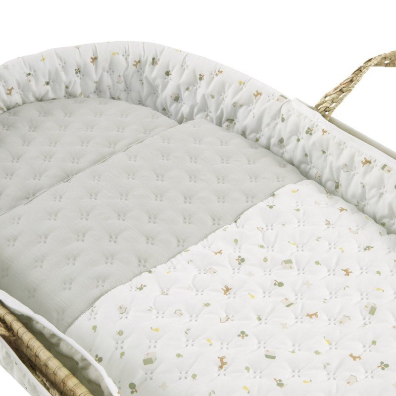 Moisés de palma acolchado "UNE House" Cambrass