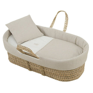 Moisés de palma acolchado "UNE Lino" Cambrass