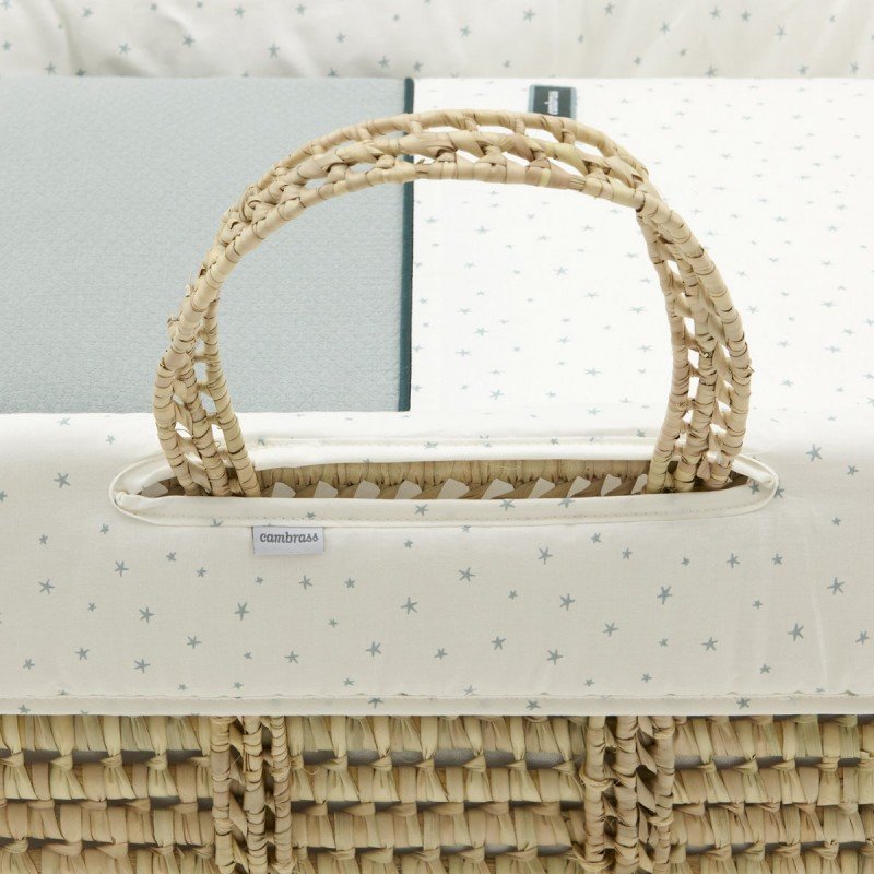 Moisés de palma acolchado "UNE Merlo" Cambrass