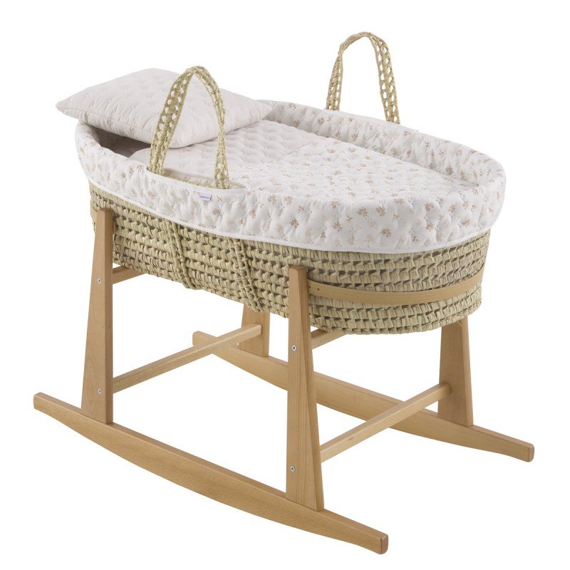 Moisés de palma acolchado "UNE Branch" Cambrass