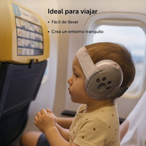 Earmufs Bebé y Junior - Taupe