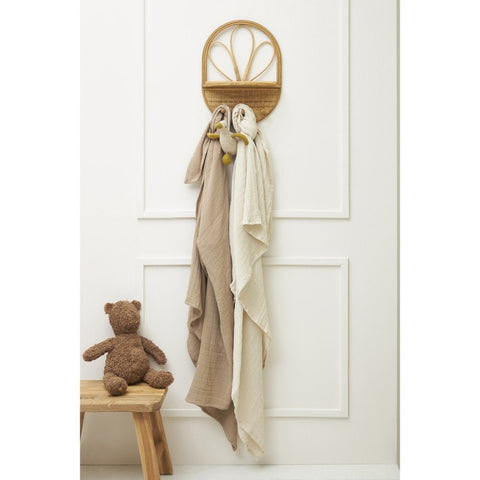 Pack 2 muselinas grandes lavadas 120 x 120 cm Meyco Baby