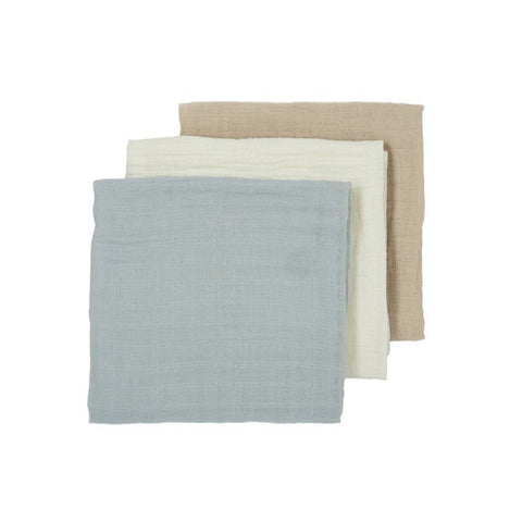 Pack 3 muselinas lavadas 70 x 70 cm Meyco Baby