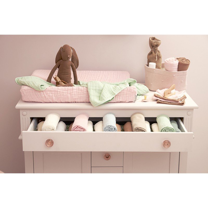 Pack 3 muselinas lavadas 70 x 70 cm Meyco Baby