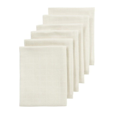 Pack 6 muselinas lavadas 70 x 70 cm Meyco Baby
