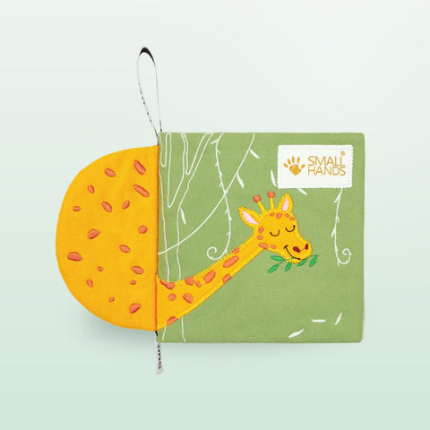 Libro sensorial Small Hands Animales de África de My First Book — portada