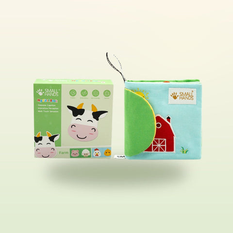 Libro sensorial Small Hands Granja de My First Book — libro y presentación