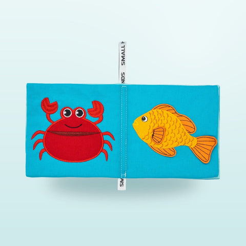 Libro sensorial Small Hands Animales del mar de My First Book — detalle 6