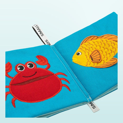 Libro sensorial Small Hands Animales del mar de My First Book — detalle 9