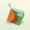 Libro sensorial Small Hands Verduras de My First Book — vista del libro