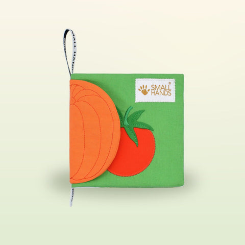 Libro sensorial Small Hands Verduras de My First Book — detalle 4