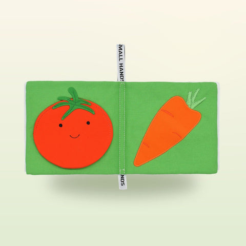 Libro sensorial Small Hands Verduras de My First Book — detalle 6