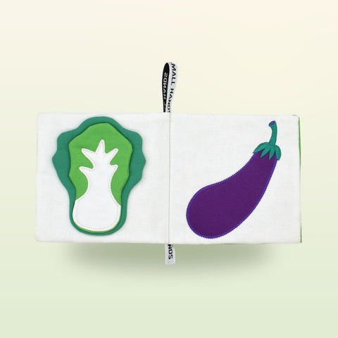 Libro sensorial Small Hands Verduras de My First Book — detalle 7