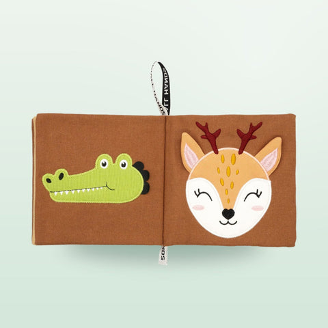 Libro sensorial Small Hands Animales salvajes de My First Book — detalle 5