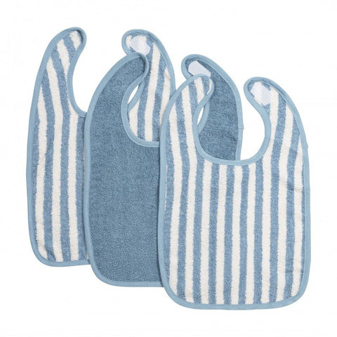Pack de 3 Baberos de Rizo con Velcro Meyco Baby