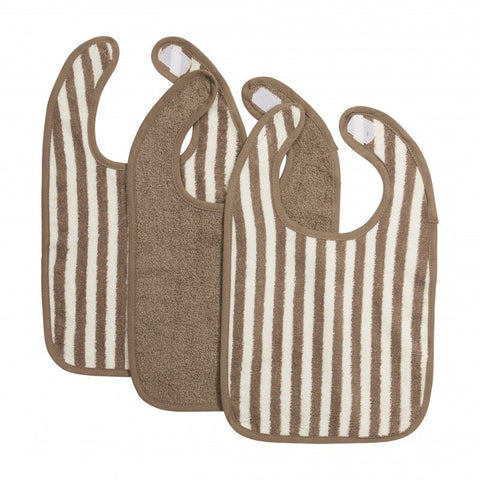Pack de 3 Baberos de Rizo con Velcro Meyco Baby