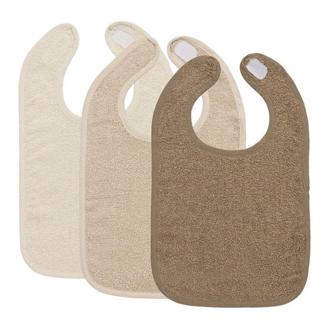Pack de 3 Baberos de Rizo con Velcro Meyco Baby