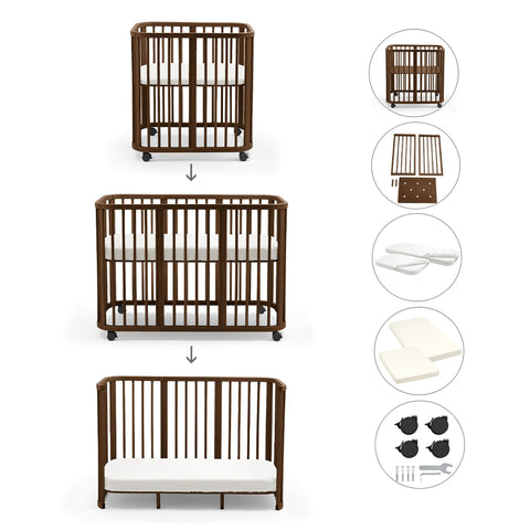 Pack Cuna Evolutiva 3 en 1 Stokke Nighti 60×120 cm