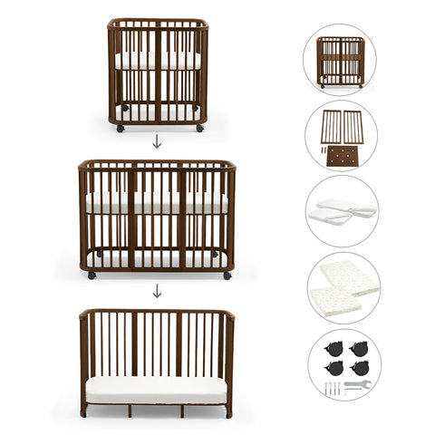 Pack Cuna Evolutiva 3 en 1 Stokke Nighti 60×120 cm