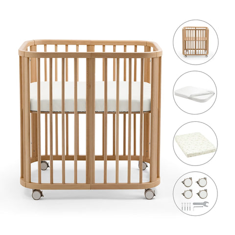 Pack Minicuna Stokke Nighti Mini 60×80 cm