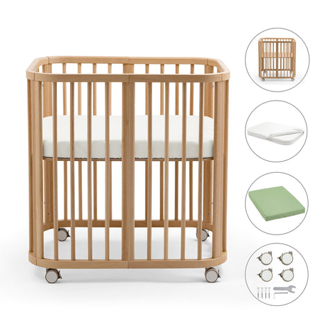 Pack Minicuna Stokke Nighti Mini 60×80 cm