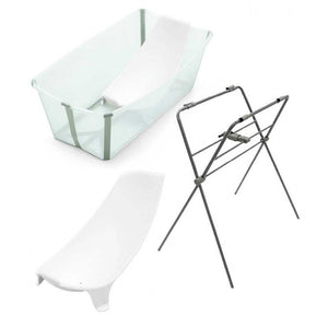Pack bañera plegable flexi bath Stokke + soporte + asiento